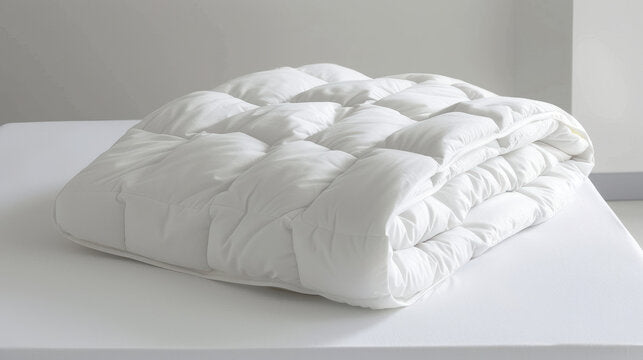 Walled And Channelled Mega King Size Quilt/Doona 95% Premium Polish Goose Down 1 Blanket Warmth