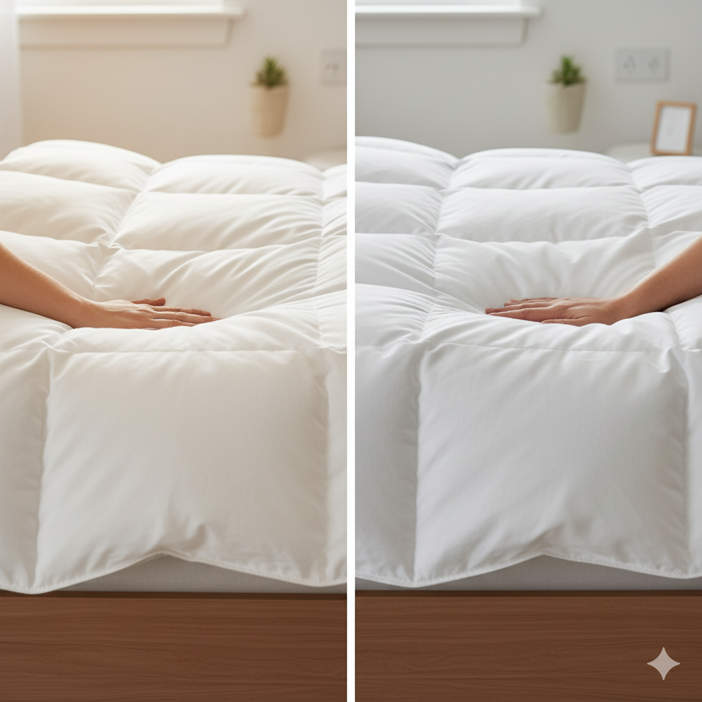 How Warm Is a Goose Down Quilt Compared to Duck Down?