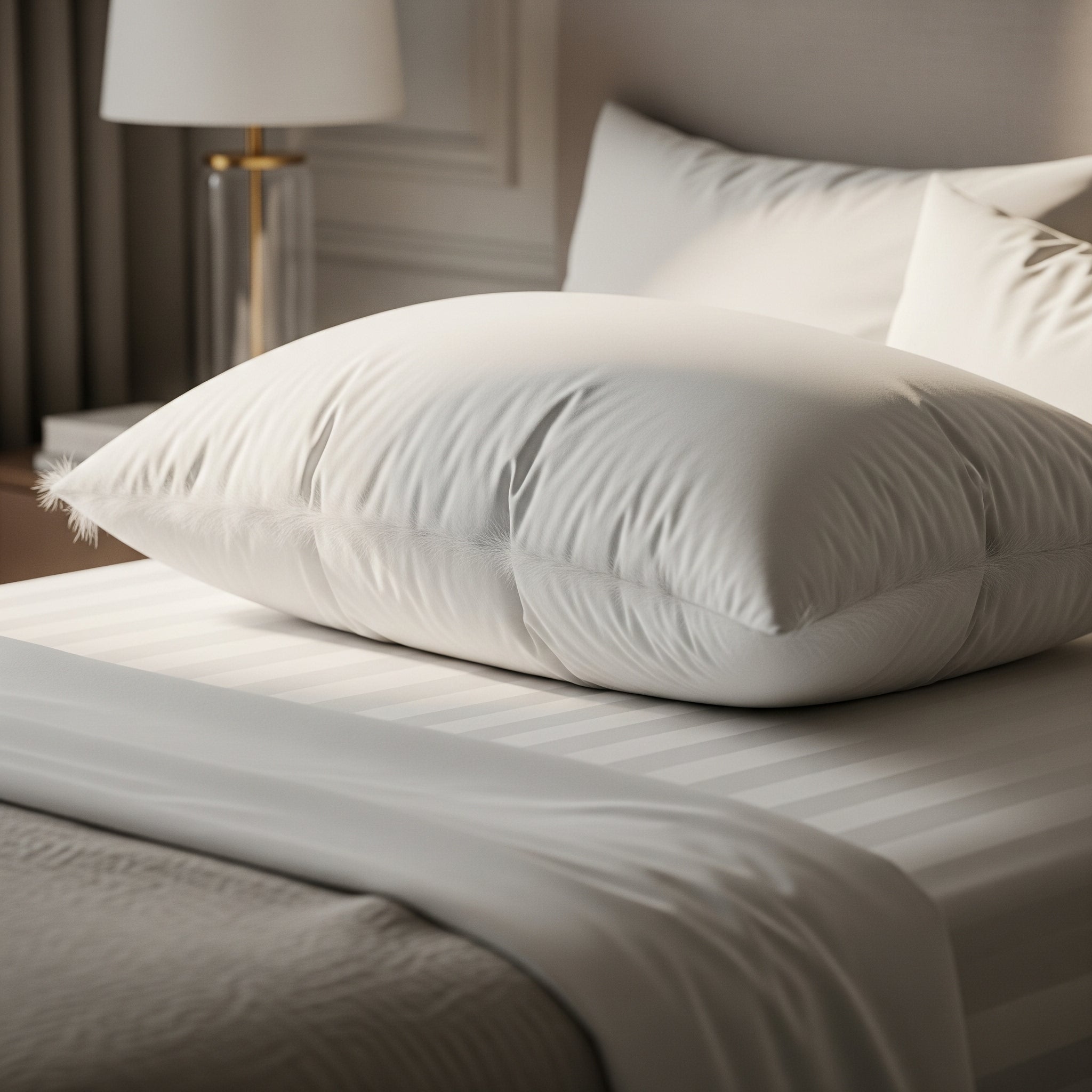 European Size Pillow 95% Hungarian Goose Down/5% Hungarian Goose Feather 65cm2