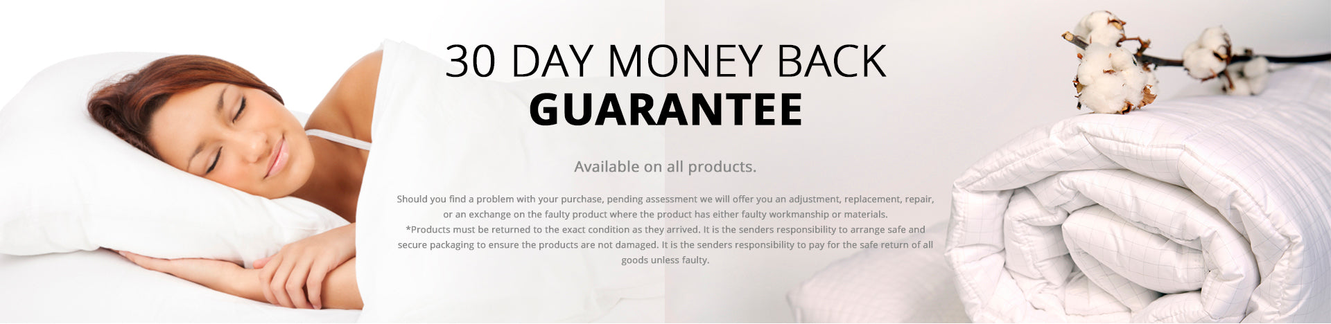Supreme Quilts - 30 day money back guarantee